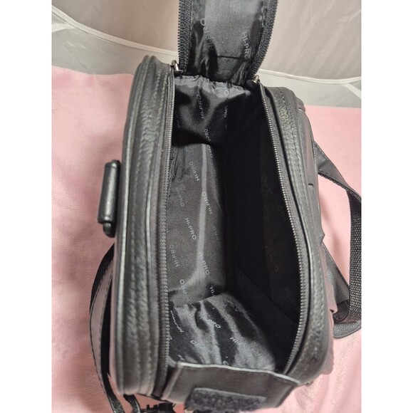 Hi-Pro Genuine Leather Camera Carrying Case/Storage Bag - Black (2045S) - Picture 8 of 10